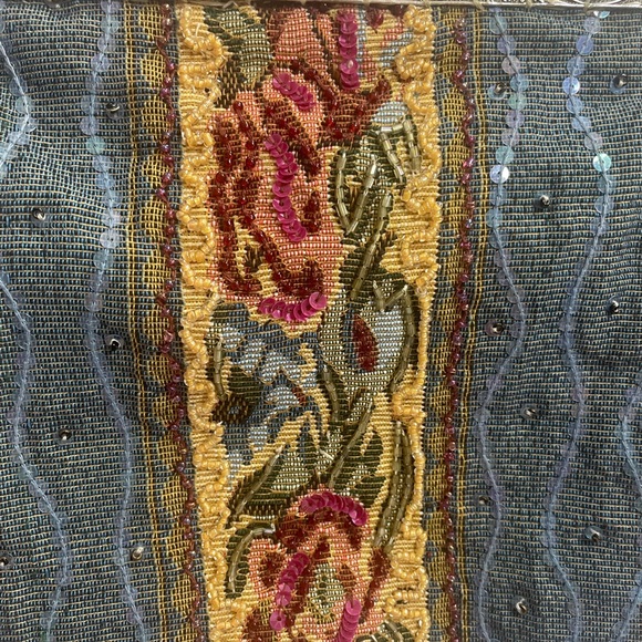 Christina Vintage purse Adorable! With chain! Made in India - Picture 5 of 13